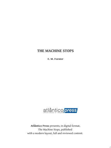 The Machine Stops